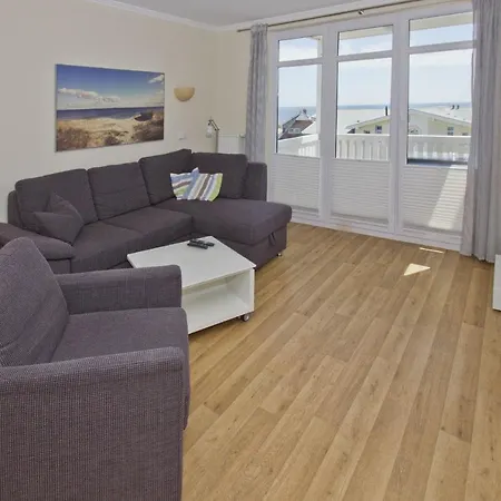 Mit Meerblick Und Balkon, Gratis Nutzung Vom Ahoi Erlebnisbad Und Sauna In Sellin - Meeresblick 24 * 괴렌