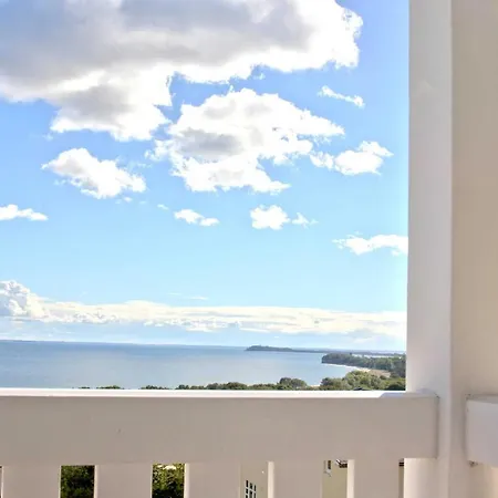 Mit Meerblick Und Balkon, Gratis Nutzung Vom Ahoi Erlebnisbad Und Sauna In Sellin - Meeresblick 24 괴렌