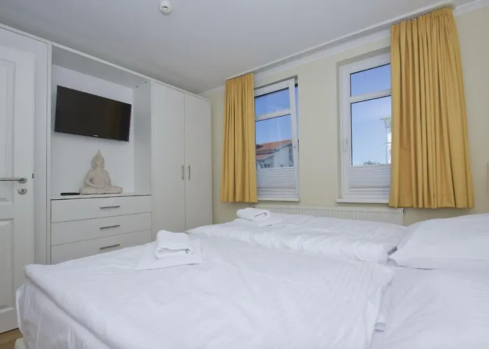 Meeresblickresidenzen Ferienwohnung Nr 24 Mit Sauna- Und Schwimmbadnutzung Im Ahoi Sellin شقة