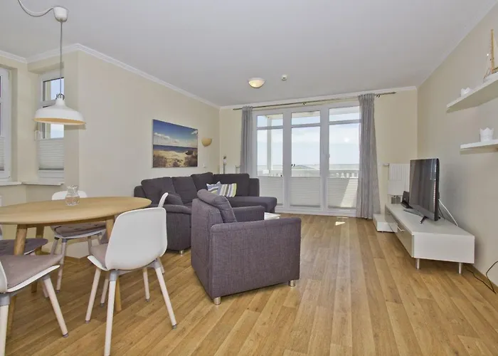 شقة Meeresblickresidenzen Ferienwohnung Nr 24 Mit Sauna- Und Schwimmbadnutzung Im Ahoi Sellin غورين
