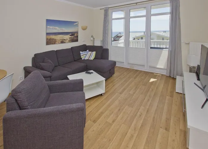 Meeresblickresidenzen Ferienwohnung Nr 24 Mit Sauna- Und Schwimmbadnutzung Im Ahoi Sellin * غورين